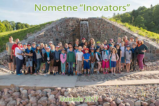 Vasaras nometnes Latvijas un diasporas bērniem “Inovators”